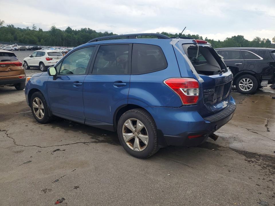 2015 Subaru Forester VIN JF2SJADC6FH820238 COPART salvage auction — REAR END, Pa - Certificate Of Salvage, sold $2 on 2026-07-29 (photo 2)