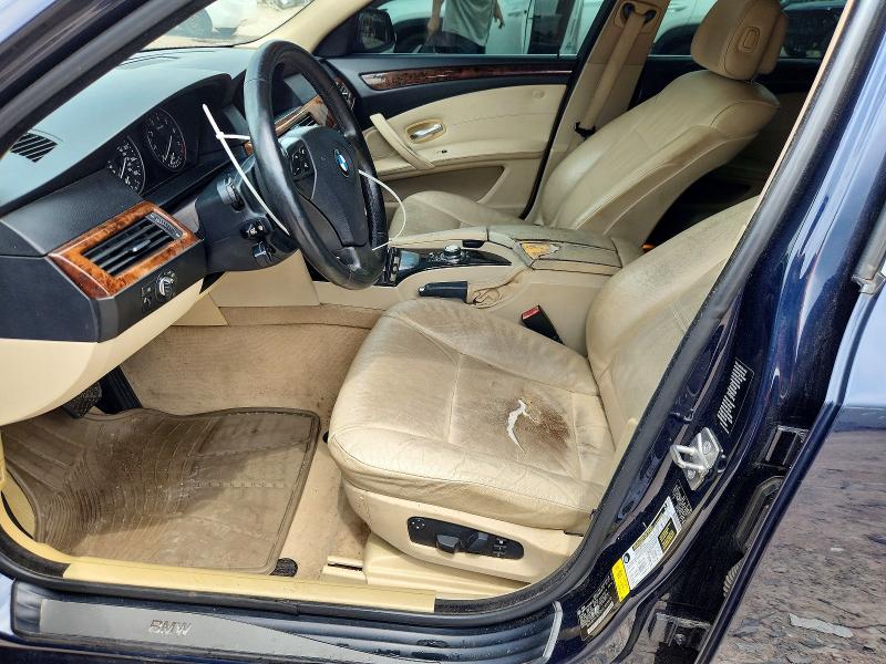 2010 BMW 5 series VIN WBANV1C50AC445470 COPART salvage auction — FRONT END, VA - CERT OF TITLE - SALVAGE, sold $375 on 2026-07-20 (photo 7)