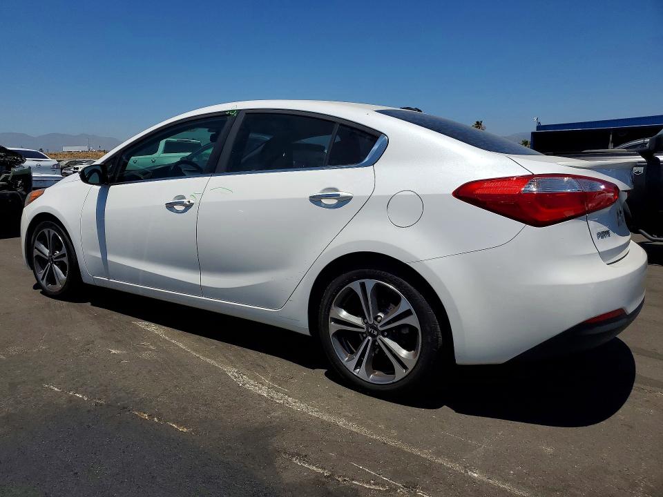 2015 Kia Forte VIN KNAFX4A80F5336905 COPART salvage auction — VANDALISM, Ca - Salvage Certificate, sold $1,100 on 2026-07-20 (photo 2)
