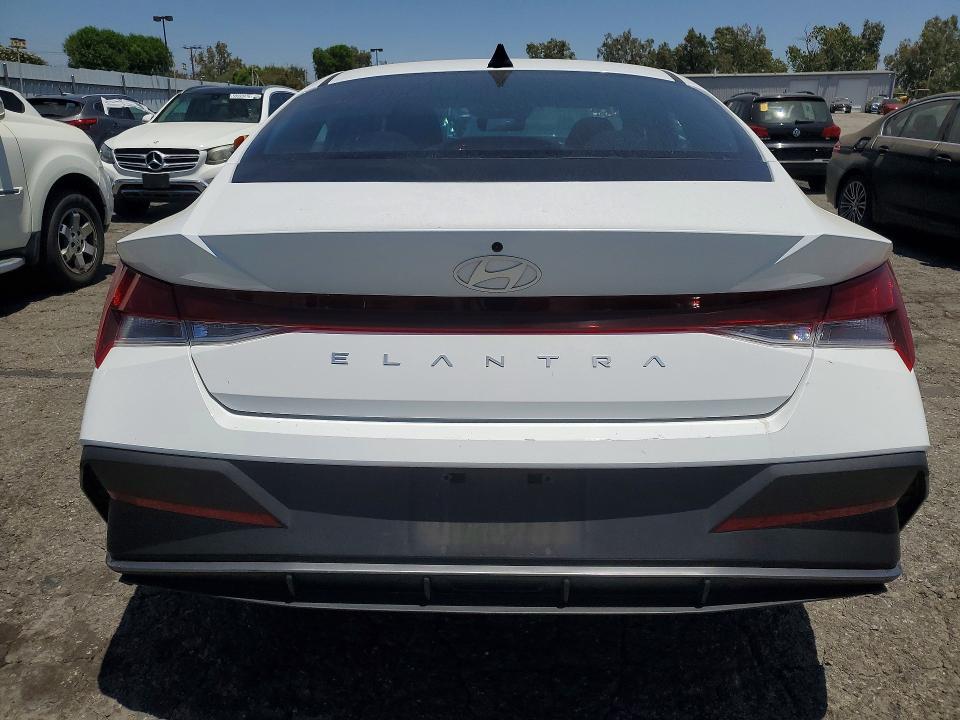2024 Hyundai Elantra VIN KMHLM4DG8RU807643 COPART salvage auction — FRONT END, Ca - Dis/Dlr/Exp Only Clean Title (P), sold $1,900 on 2026-07-27 (photo 6)