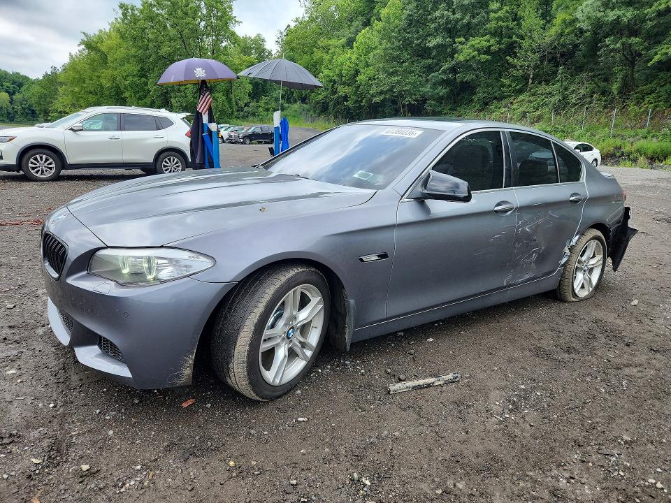 2011 BMW 5 series VIN WBAFR1C52BC749359 COPART salvage auction — SIDE, Ny - Mv-907A Salvage Certificate, sold $375 on 2026-07-30 (photo 1)
