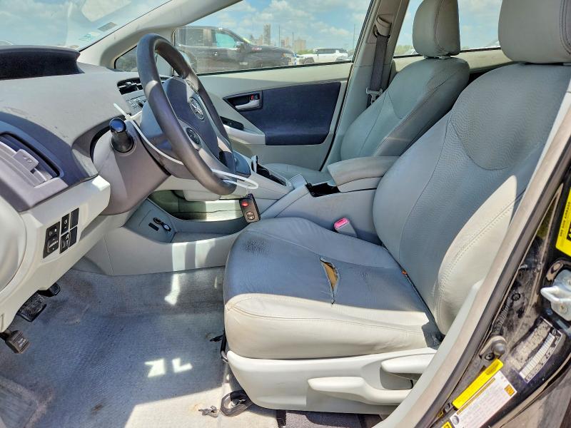 2011 Toyota Prius VIN JTDKN3DU2B1477728 COPART salvage auction — VANDALISM, TX - SALVAGE VEHICLE TITLE, sold $1,150 on 2026-07-23 (photo 7)
