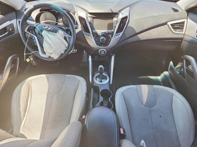 2012 Hyundai Veloster VIN KMHTC6ADXCU050812 COPART salvage auction — FRONT END, Ny - Mv-907A Salvage Certificate, sold $80 on 2026-07-29 (photo 8)