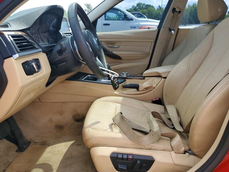 2013 BMW 3er VIN WBA3B1C59DF462657 COPART salvage auction — FRONT END, Or - Cert Of Title-Reconstructed, sold $1,700 on 2026-08-11 (photo 7)