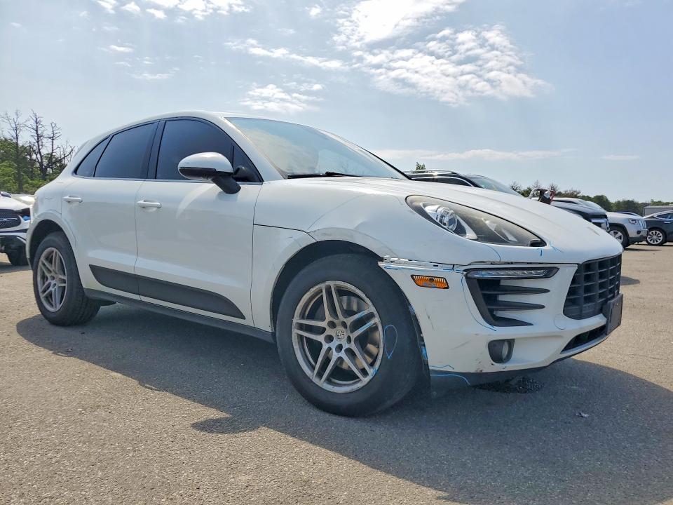 2017 Porsche Macan VIN WP1AA2A59HLB02350 COPART salvage auction — FRONT END, Salvage Title, sold $3,100 on 2026-07-22 (photo 4)