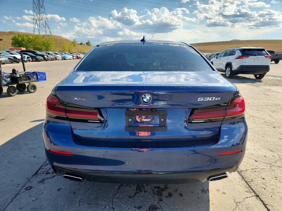 2023 BMW 5er VIN WBA33AG01PCM24311 COPART salvage auction — FRONT END, Co - Public - Salvage Title, sold $20,900 on 2026-08-24 (photo 6)
