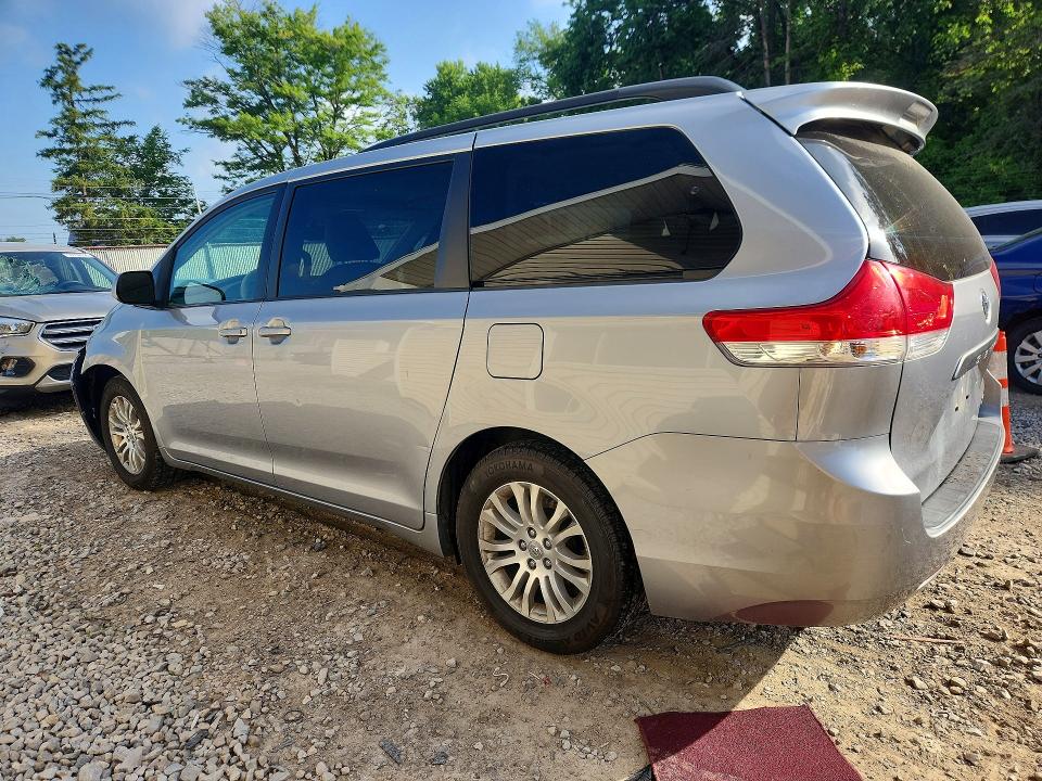 2014 Toyota Sienna VIN 5TDYK3DC0ES475073 COPART salvage auction — FRONT END, Oh - Cert Of Title-Salvage, sold $2,100 on 2026-07-15 (photo 2)