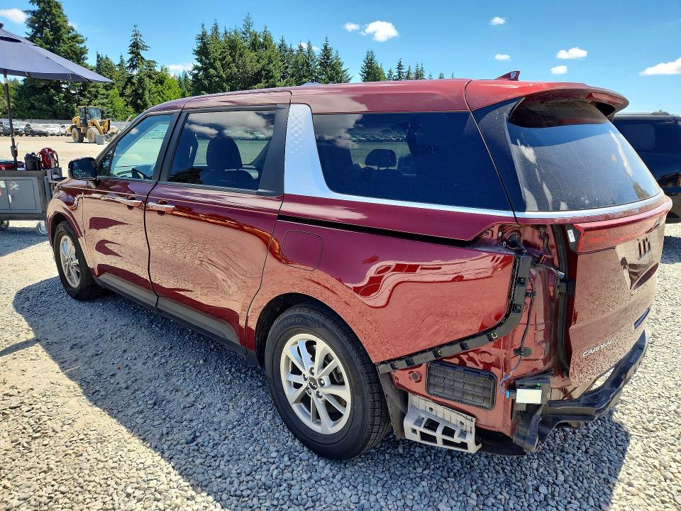 2024 Kia Carnival VIN KNDNB4H31R6310044 COPART salvage auction — REAR END, Wa - Bill Of Sale, sold $8,000 on 2026-07-14 (photo 2)