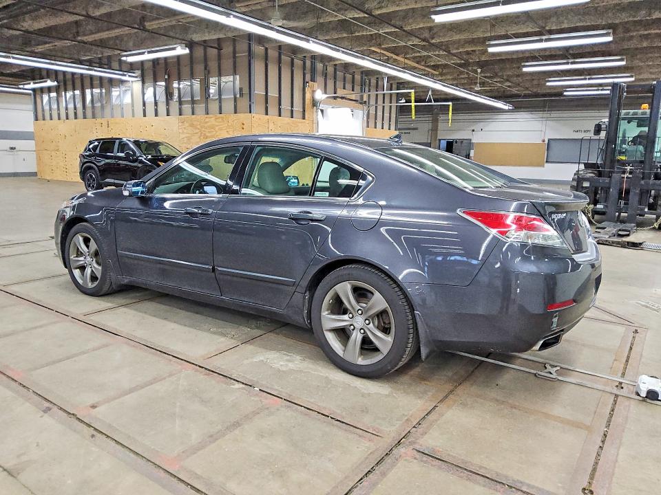2012 Acura Tl VIN 19UUA9F51CA005729 COPART salvage auction — MECHANICAL, IL - CERTIFICATE OF TITLE, sold $2,769 on 2026-07-27 (photo 2)