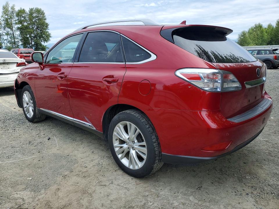 2011 Lexus Rx 450h VIN JTJBC1BA7B2037434 COPART salvage auction — FRONT END, Wa - Bill Of Sale, sold $7,000 on 2026-08-03 (photo 2)