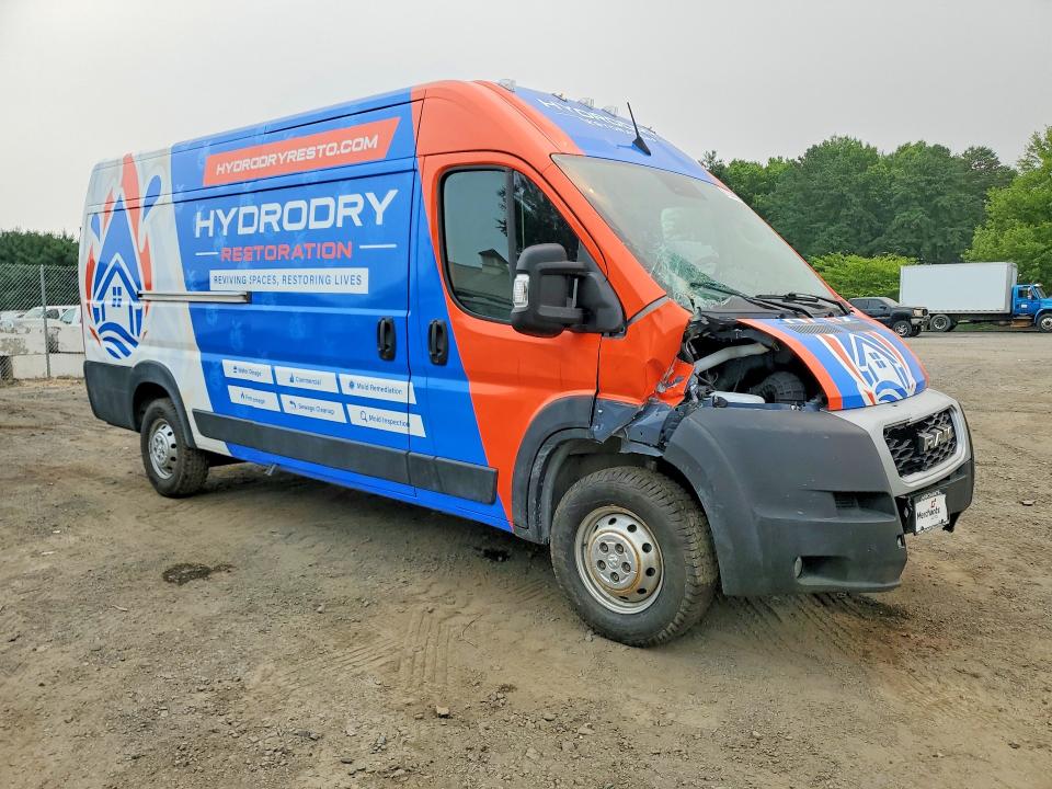 2022 Ram Promaster 3500 VIN 3C6MRVJG8NE136401 COPART salvage auction — ROOF, NH - CERTIFICATE OF TITLE, sold $13,800 on 2026-07-27 (photo 4)