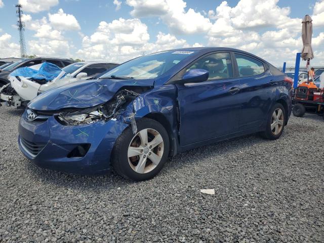 2013 Hyundai Elantra VIN KMHDH4AE7DU737007 COPART salvage auction — FRONT END, Fl - Cert Of Title Slvg Rebuildable, sold $875 on 2026-07-31 (photo 1)