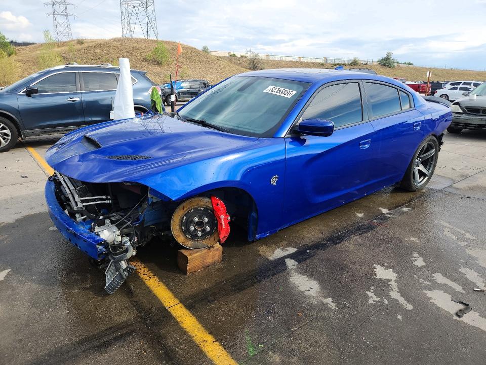 2018 Dodge Charger VIN 2C3CDXL98JH318566 — COPART salvage auction photo