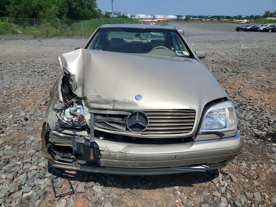 1998 Mercedes-benz Cl-class VIN WDBGA70G0WA391704 COPART salvage auction — FRONT END, NY - MV-907A SALVAGE CERTIFICATE, sold $925 on 2026-07-16 (photo 5)