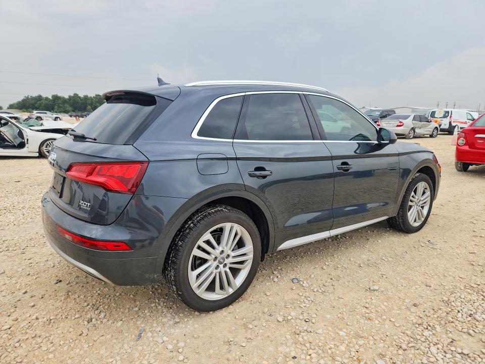2018 Audi Q5 VIN WA1CNAFY0J2168352 COPART salvage auction — FRONT END, Salvage Title, sold $11,300 on 2026-07-23 (photo 3)
