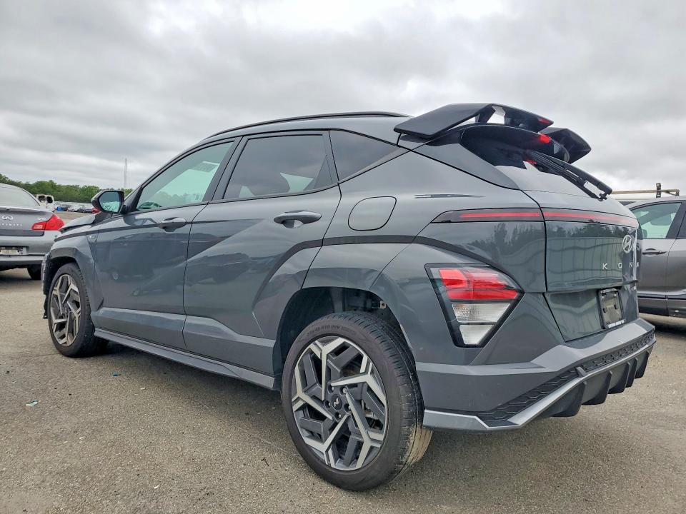 2025 Hyundai Kona VIN KM8HBCA33SU219291 COPART salvage auction — FRONT END, Ny - Mv-907A Salvage Certificate, sold $2,750 on 2026-07-20 (photo 2)