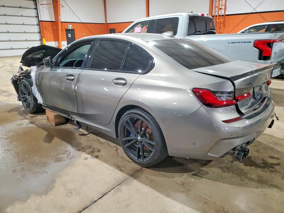 2020 BMW M340i VIN WBA5U9C02LFH67568 COPART salvage auction — BURN, AB - BOS - NONREPAIRABLE, sold $450 on 2026-07-28 (photo 2)