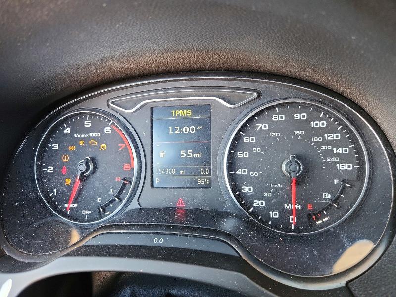 2016 Audi A3 VIN WAUB8GFF7G1072255 COPART salvage auction — FRONT END, Salvage Title, sold $175 on 2026-07-23 (photo 9)