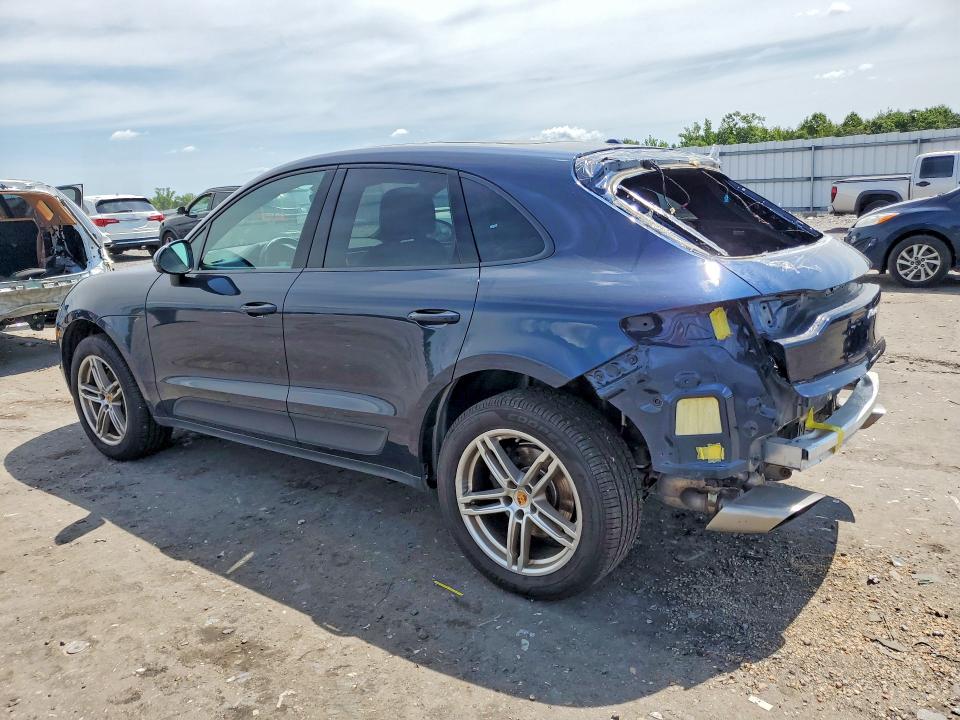 2021 Porsche Macan VIN WP1AA2A55MLB14201 COPART salvage auction — REAR END, Va - Cert Of Title - Salvage, sold $16,100 on 2026-08-19 (photo 2)