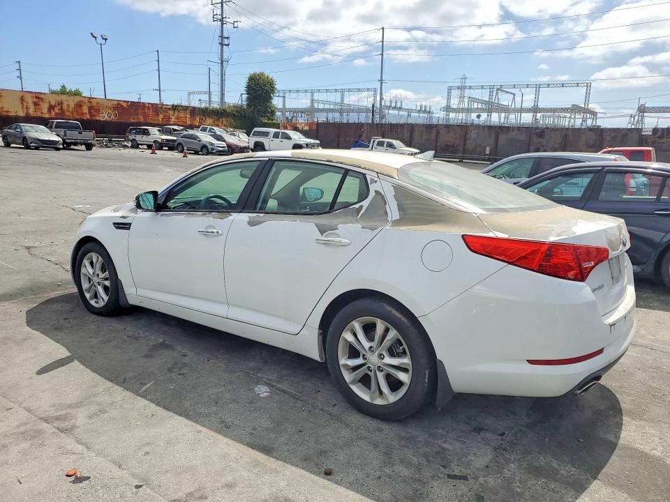2013 Kia Optima VIN 5XXGN4A71DG104522 COPART salvage auction — NORMAL WEAR, Ca - Dis/Dlr/Exp Only Clean Title, sold $600 on 2026-07-10 (photo 2)