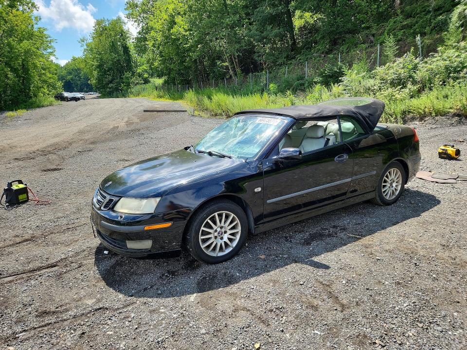 2004 Saab 9-3 VIN YS3FD75Y946007336 COPART salvage auction — FRONT END, NY - MV-907A SALVAGE CERTIFICATE, sold $450 on 2026-08-13 (photo 1)