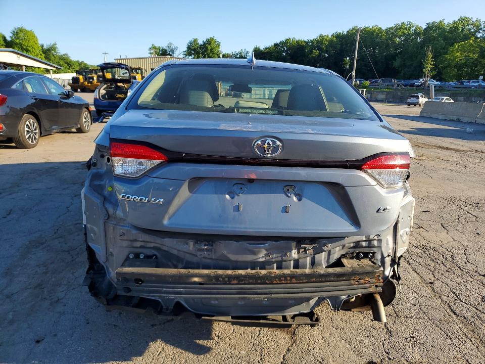 2020 Toyota Corolla VIN JTDEPRAE9LJ021654 COPART salvage auction — REAR END, Ny - Mv-907A Salvage Certificate, sold $3,100 on 2026-07-28 (photo 6)