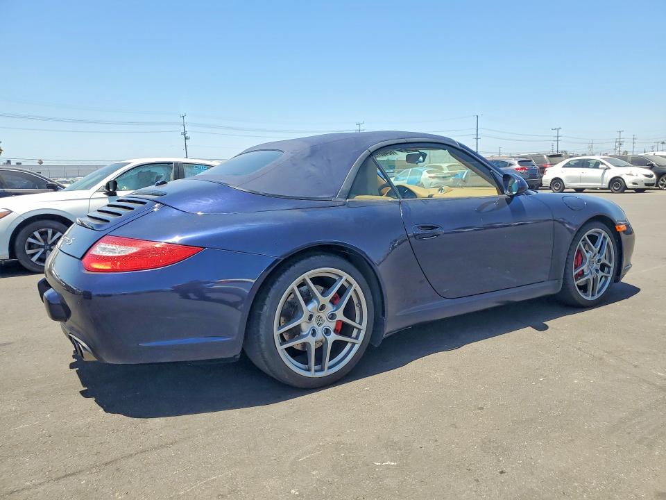 2009 Porsche 911 VIN WP0CB29999S756304 COPART salvage auction — MINOR DENT/SCRATCHES, CA - CERT OF TITLE-SALVAGED (P), sold $27,500 on 2026-07-27 (photo 3)