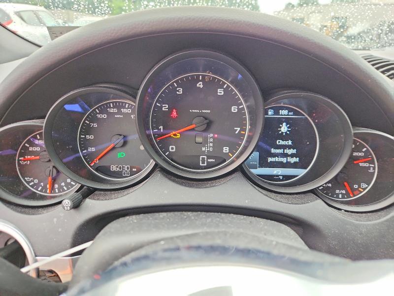 2016 Porsche Cayenne VIN WP1AA2A20GLA09477 COPART salvage auction — FRONT END, Pa - Certificate Of Salvage, sold $5,800 on 2026-08-05 (photo 9)