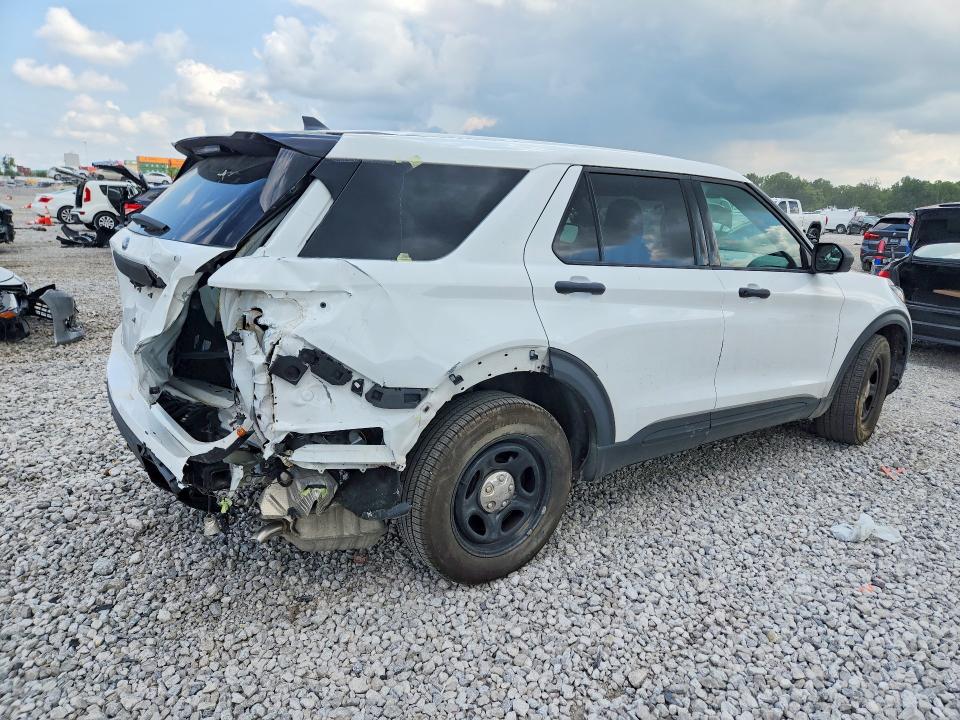 2022 Ford VIN 1FM5K8AB1NGB45850 COPART salvage auction — REAR END, Oh - Certificate Of Title, sold $4,750 on 2026-07-24 (photo 3)