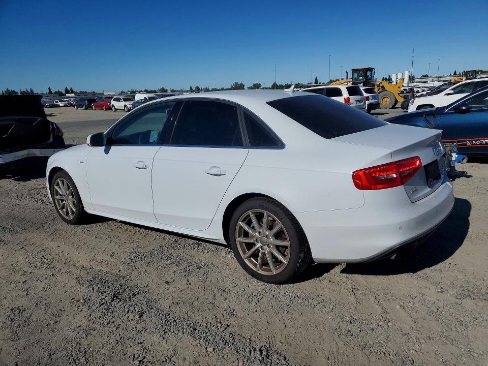 2014 Audi A4 VIN WAUFFAFL1EN017574 COPART salvage auction — FRONT END, CA - SALVAGE CERTIFICATE, sold $1,700 on 2026-07-14 (photo 2)