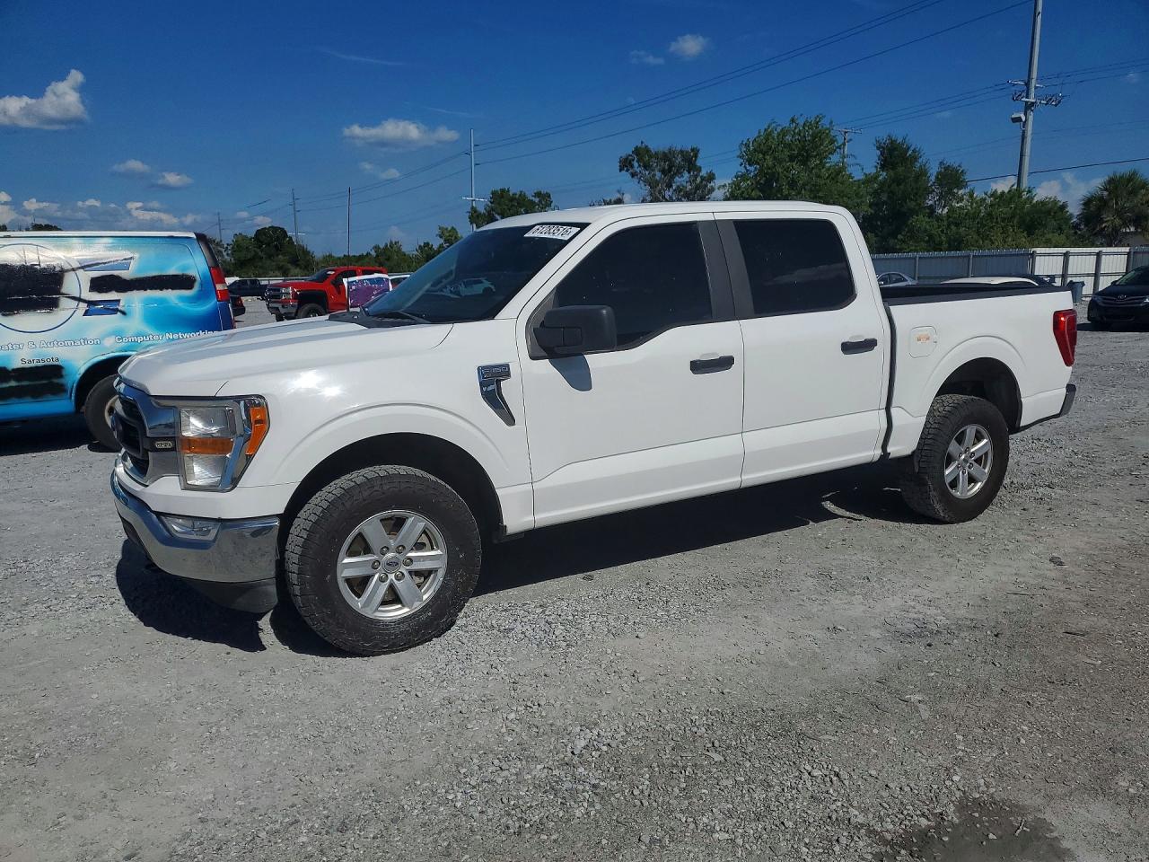 2022 Ford F-150 Lightning VIN 1FTEW1EB4NFA51333 — COPART salvage auction photo