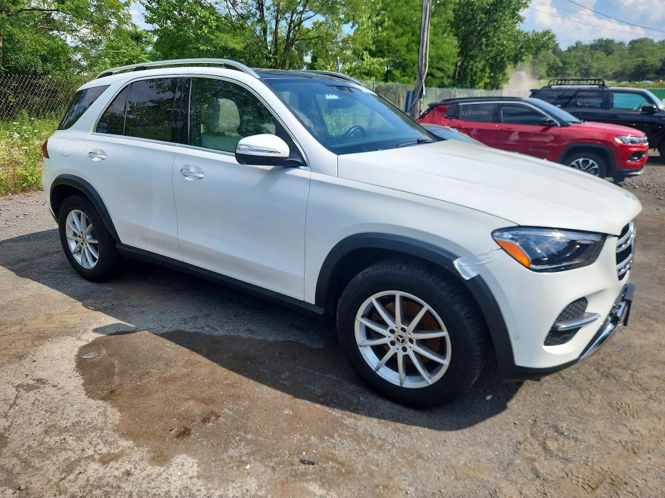 2025 Mercedes-Benz GLE-Class VIN 4JGFB4FB2SB468562 COPART salvage auction — FRONT END, Nj - Cert Of Title-Salvage, sold $24,100 on 2026-09-14 (photo 4)