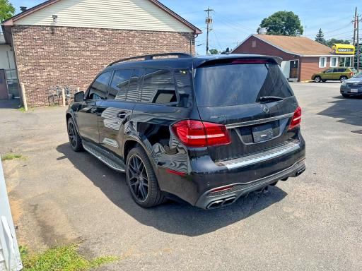 2017 Mercedes-benz Gls-klasse amg VIN 4JGDF7FEXHA781283 COPART salvage auction — MINOR DENT/SCRATCHES, Mt - Dealer Only Clean Title (P), sold $17,700 on 2026-07-27 (photo 2)