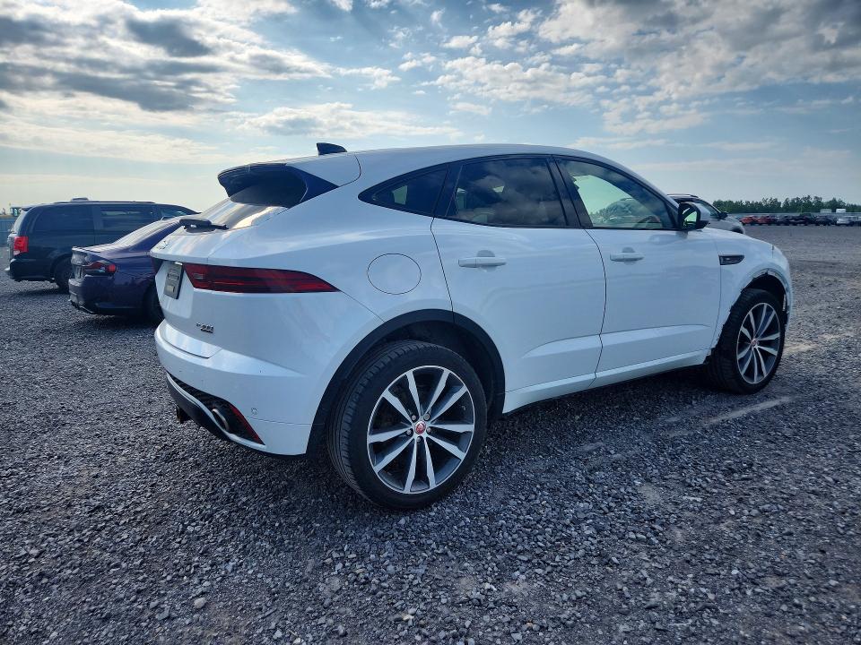 2018 Jaguar E-pace VIN SADFT2GX2J1Z09552 COPART salvage auction — FRONT END, On - Permit No Brand - Unfit, sold $8,300 on 2026-08-04 (photo 3)