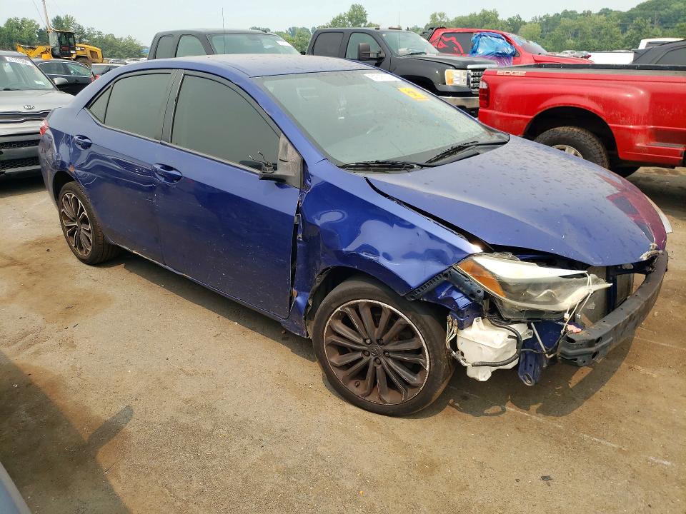 2014 Toyota Corolla VIN 2T1BURHE5EC032540 COPART salvage auction — FRONT END, Ct - Certificate Of Title, sold $475 on 2026-07-24 (photo 4)