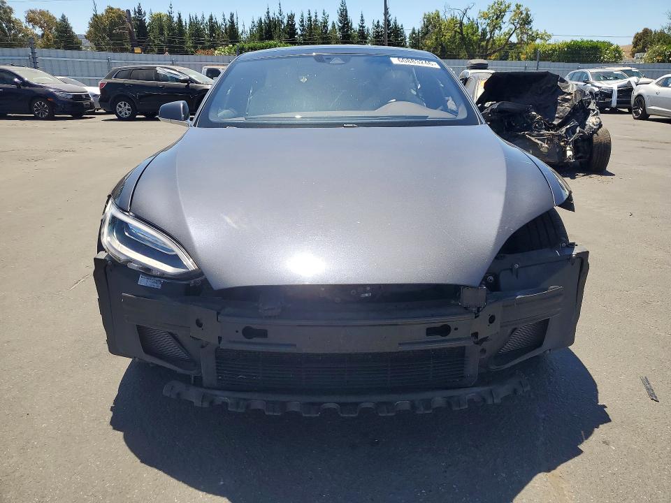 2016 Tesla Model s VIN 5YJSA1E2XGF153017 COPART salvage auction — FRONT END, CA - SALVAGE CERTIFICATE, sold $1,200 on 2026-07-21 (photo 5)