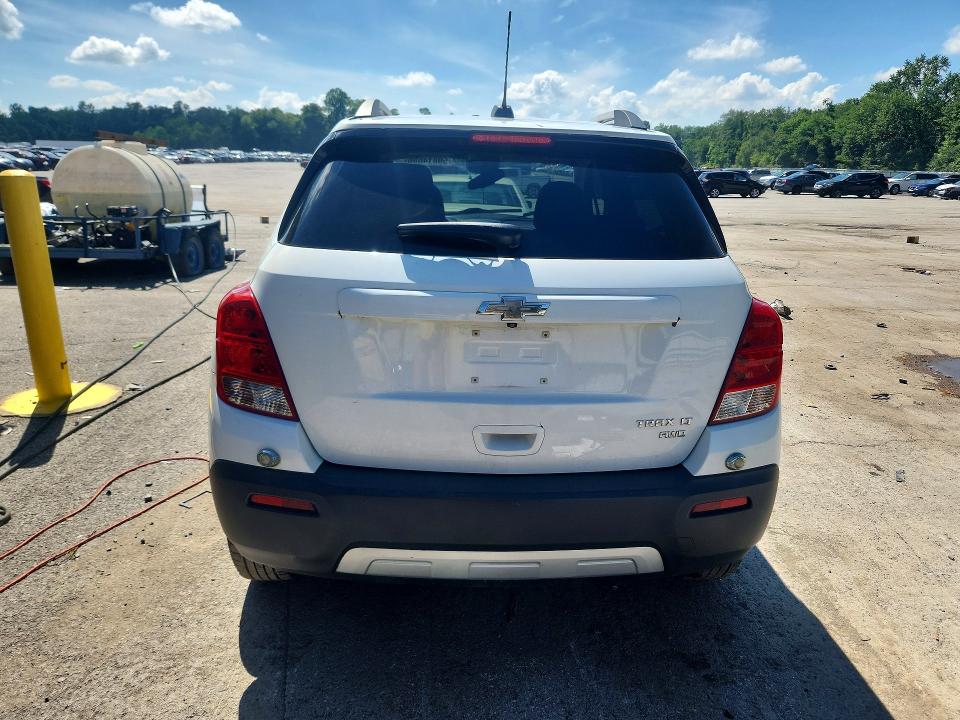 2016 Chevrolet Trax VIN KL7CJPSBXGB535186 COPART salvage auction — FRONT END, Pa - Certificate Of Salvage, sold $575 on 2026-07-16 (photo 6)