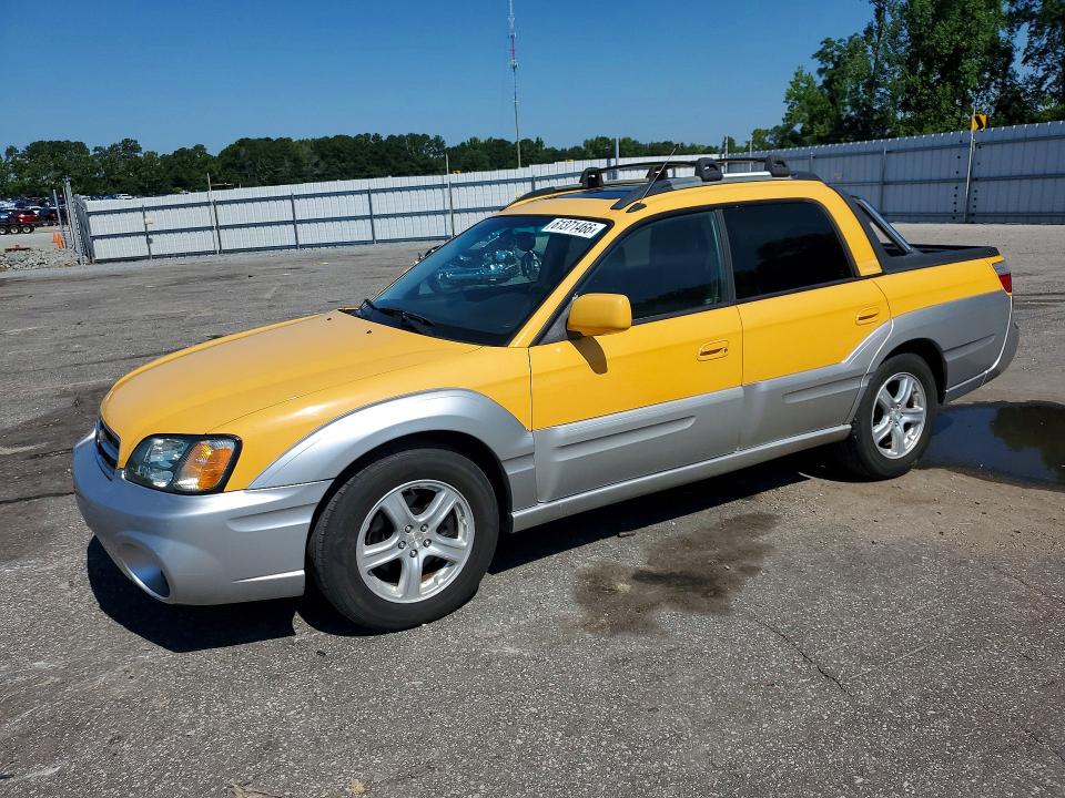 2003 Subaru Baja VIN 4S4BT61C936109372 COPART salvage auction — REAR END, Nc - Dealer Only Clean Title, sold $350 on 2026-07-21 (photo 1)