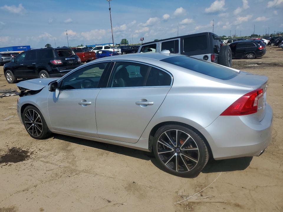 2016 Volvo S60 VIN YV126MFK4G2411806 COPART salvage auction — FRONT END, Mi - Certificate Of Title, sold $1,850 on 2026-08-11 (photo 2)