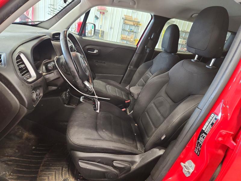 2018 Jeep Renegade VIN ZACCJBBB2JPJ16426 COPART salvage auction — FRONT END, Wi - Certificate Of Title, sold $2,350 on 2026-08-11 (photo 7)