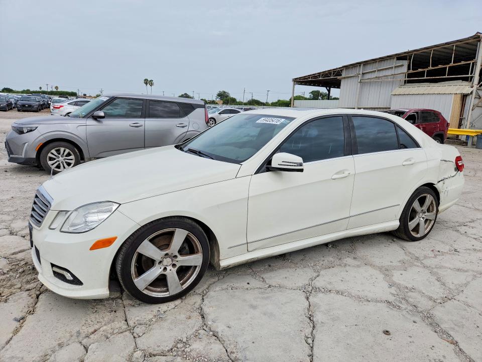2011 Mercedes-benz E-klasse VIN WDDHF5GB2BA464724 COPART salvage auction — REAR END, TX - CERTIFICATE OF TITLE, sold $525 on 2026-07-28 (photo 1)