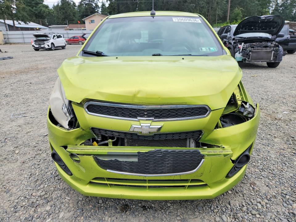 2013 Chevrolet Spark VIN KL8CD6S92DC610303 COPART salvage auction — FRONT END, Wa - Bill Of Sale, sold $200 on 2026-07-17 (photo 5)