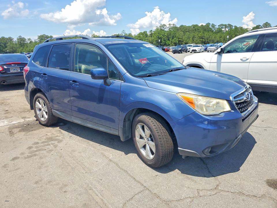 2014 Subaru Forester VIN JF2SJAHC0EH411967 COPART salvage auction — MINOR DENT/SCRATCHES, Ga - Certificate Of Title, sold $300 on 2026-07-30 (photo 4)