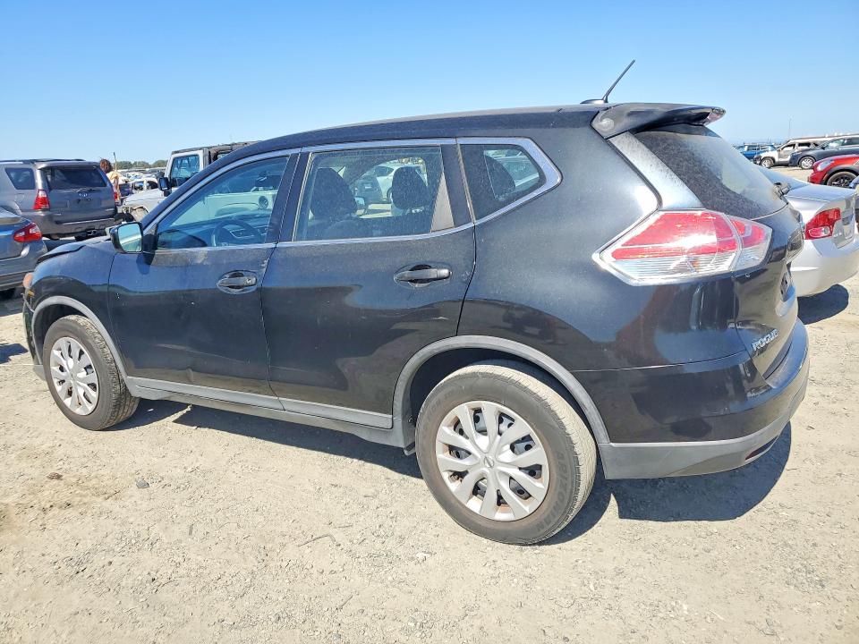 2016 Nissan Rogue VIN KNMAT2MT2GP682988 COPART salvage auction — FRONT END, Ca - Salvage Certificate, sold $775 on 2026-07-23 (photo 2)