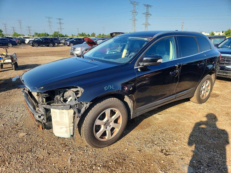 2012 Volvo VIN YV4952DZXC2338959 COPART salvage auction — FRONT END, Il - Salvage Certificate, sold $250 on 2026-07-28 (photo 1)