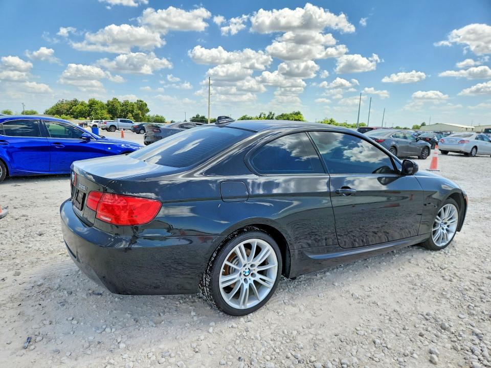 2011 BMW 3 series VIN WBAKF5C5XBE517501 COPART salvage auction — FRONT END, TX - SALVAGE VEHICLE TITLE (P), sold $1,050 on 2026-07-16 (photo 3)
