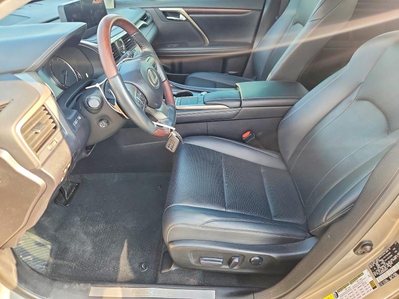 2021 Lexus Rx VIN 2T2HZMAA1MC206796 COPART salvage auction — FRONT END, IN - CERT OF TITLE-SALVAGE TITLE, sold $16,400 on 2026-07-28 (photo 7)