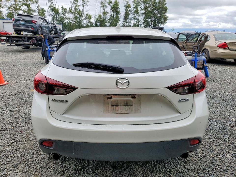 2016 Mazda 3 VIN JM1BM1N74G1322444 COPART salvage auction — FRONT END, WA - BILL OF SALE, sold $80 on 2026-07-27 (photo 6)