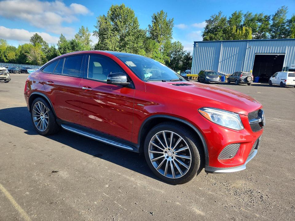2016 Mercedes-benz Gle coupe VIN 4JGED6EB1GA042359 COPART salvage auction — MINOR DENT/SCRATCHES, Mt - Certificate Of Title (P), sold $17,400 on 2026-07-22 (photo 4)