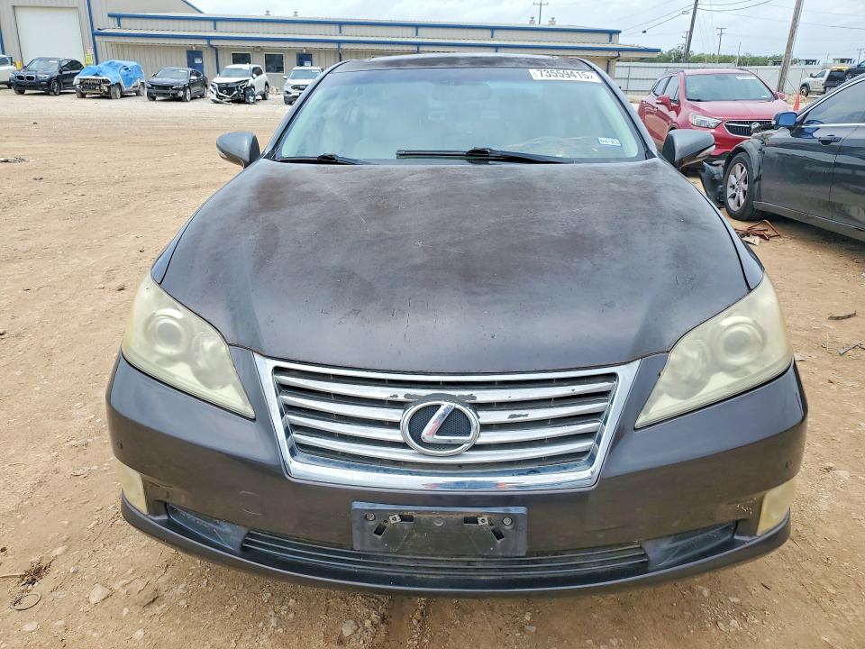 2011 Lexus ES VIN JTHBK1EG9B2423440 COPART salvage auction — MECHANICAL, TX - CERTIFICATE OF TITLE, sold $975 on 2026-07-23 (photo 5)